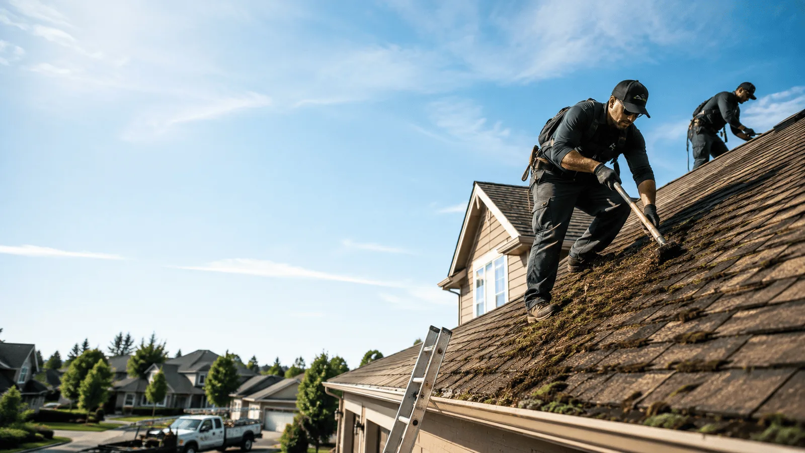 Roof Moss Removal in Flatonia, TX near me